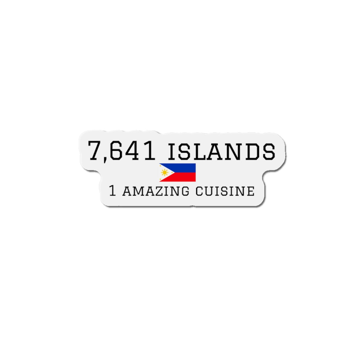 Philippines Die-Cut Magnets, Unique Gifts, Home Decor, Travel Souvenirs, Refrigerator Stickers, Kitchen Accessories