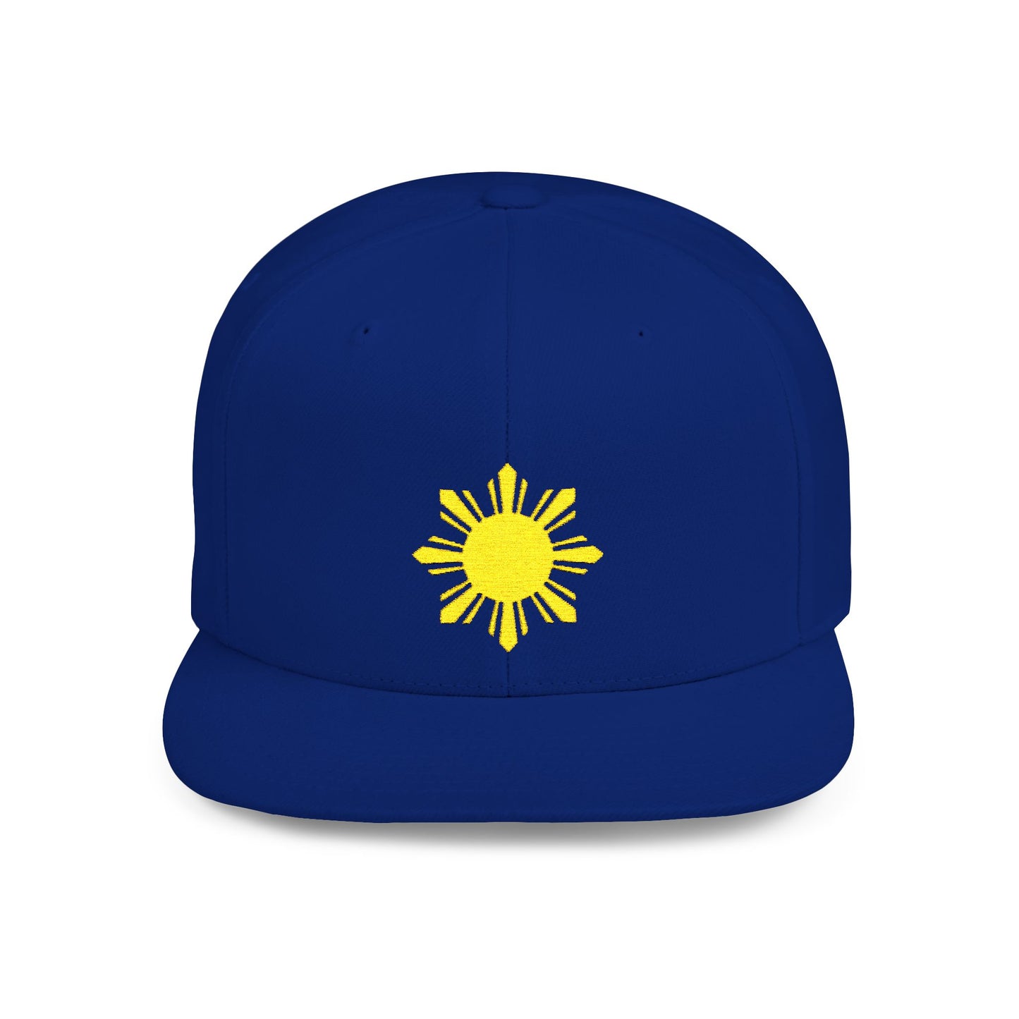 Sunshine Flat Bill Snapback Hat - Casual Summer Style