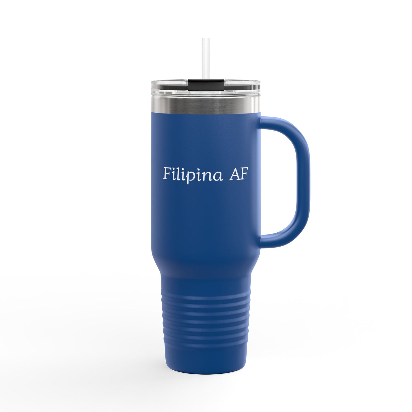 40oz Insulated Travel Mug - Filipina AF, Perfect for Coffee Lovers