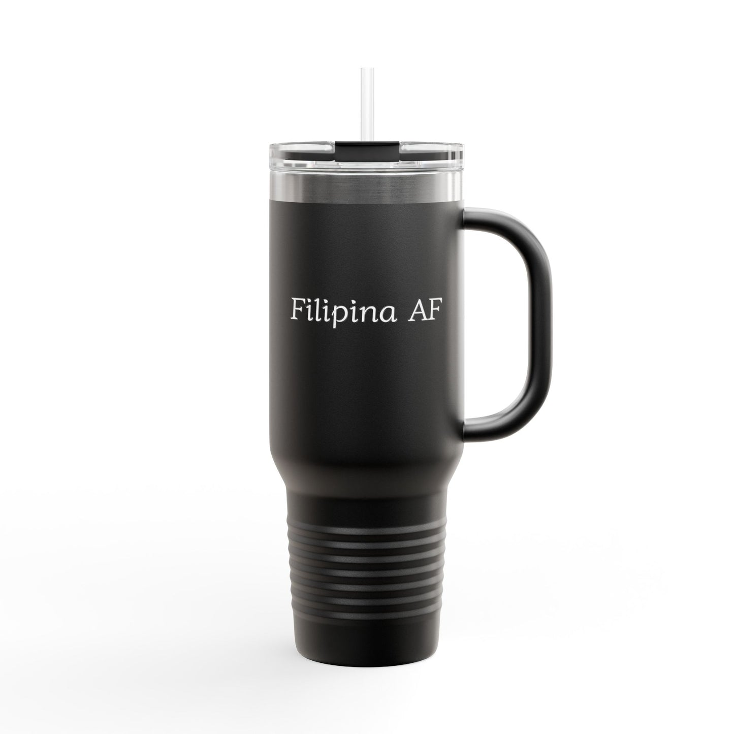 40oz Insulated Travel Mug - Filipina AF, Perfect for Coffee Lovers