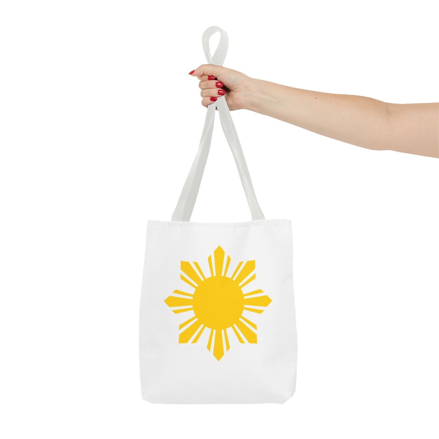 Sunshine Graphic Tote Bag - Bright Yellow Design for Everyday Use