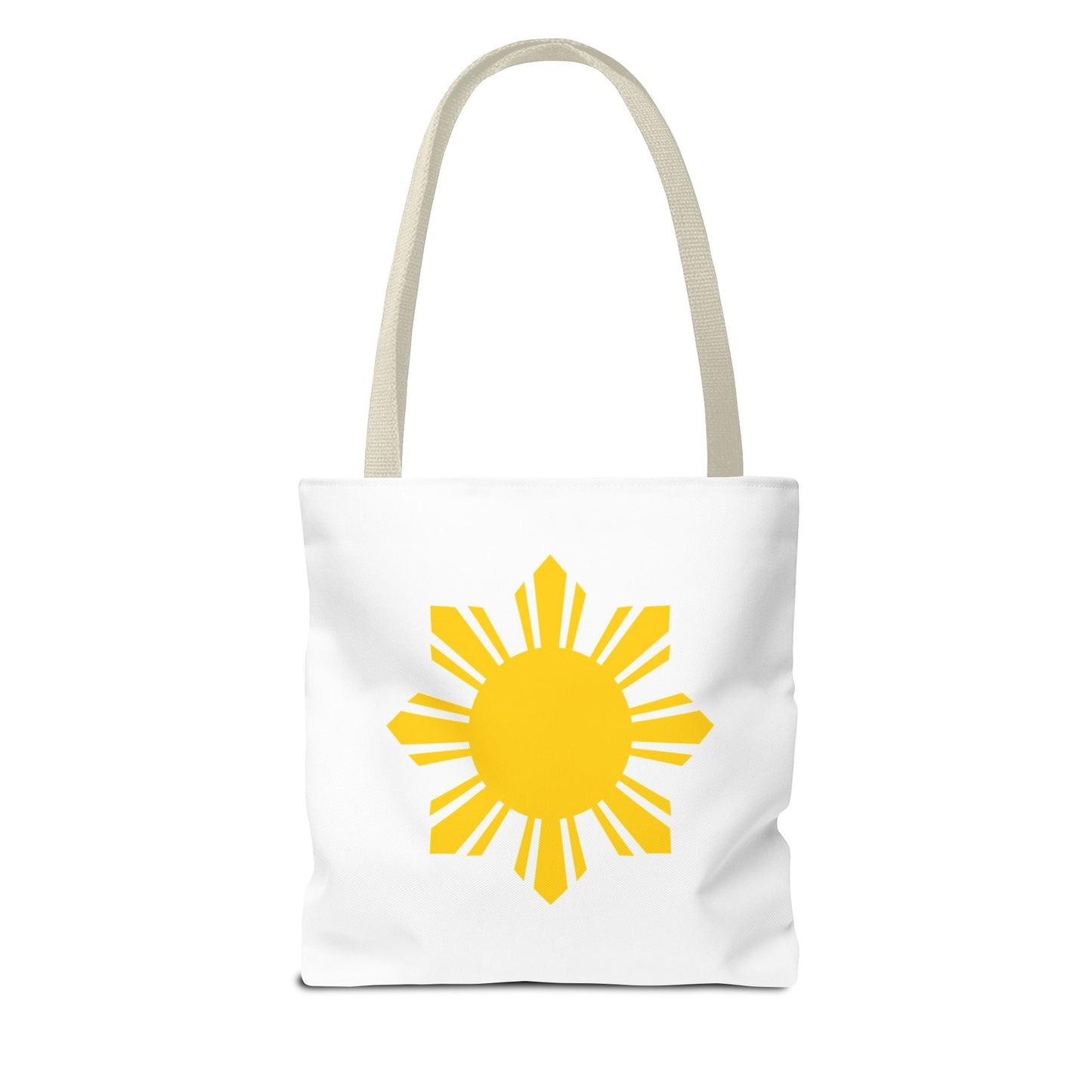Sunshine Graphic Tote Bag - Bright Yellow Design for Everyday Use