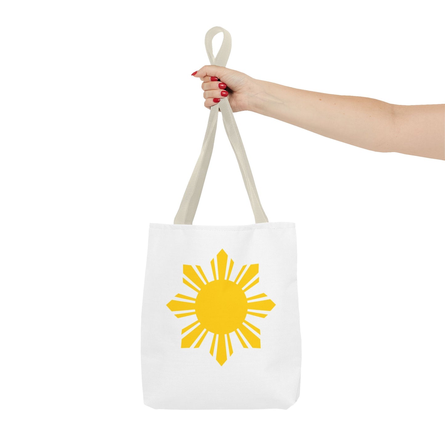 Sunshine Graphic Tote Bag - Bright Yellow Design for Everyday Use
