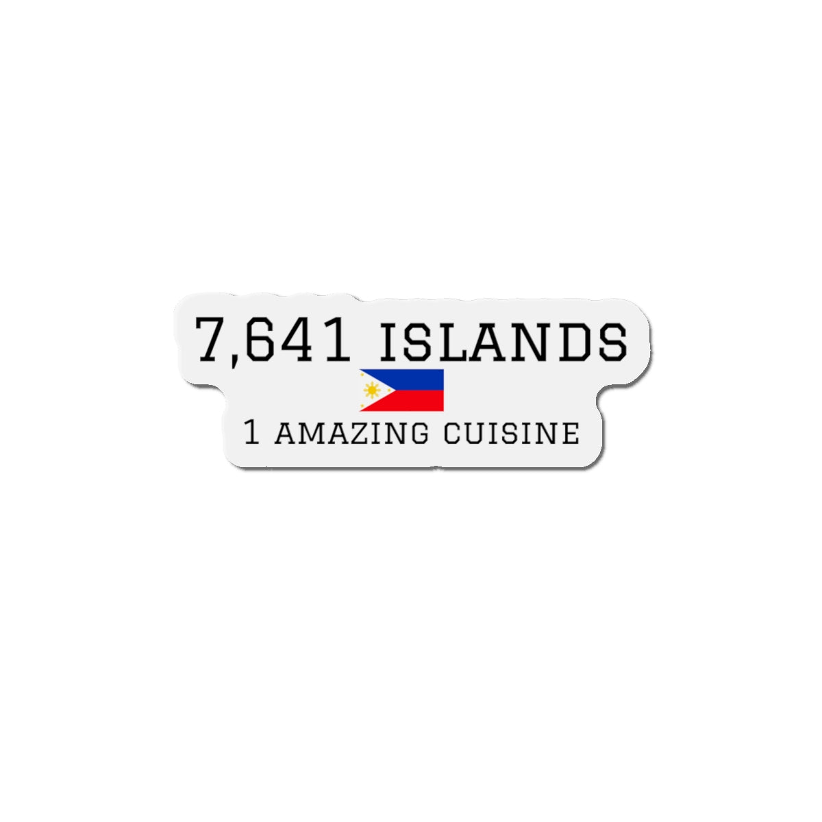 Philippines Die-Cut Magnets, Unique Gifts, Home Decor, Travel Souvenirs, Refrigerator Stickers, Kitchen Accessories