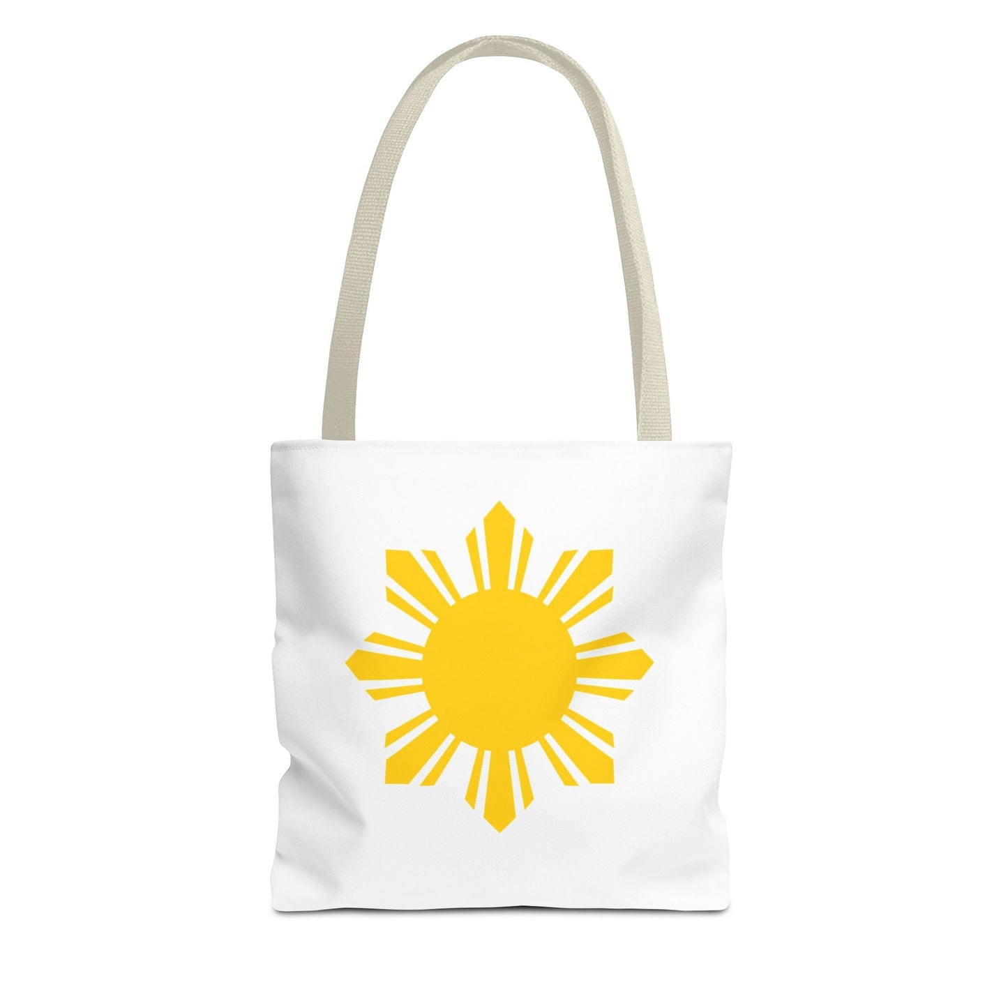 Sunshine Graphic Tote Bag - Bright Yellow Design for Everyday Use