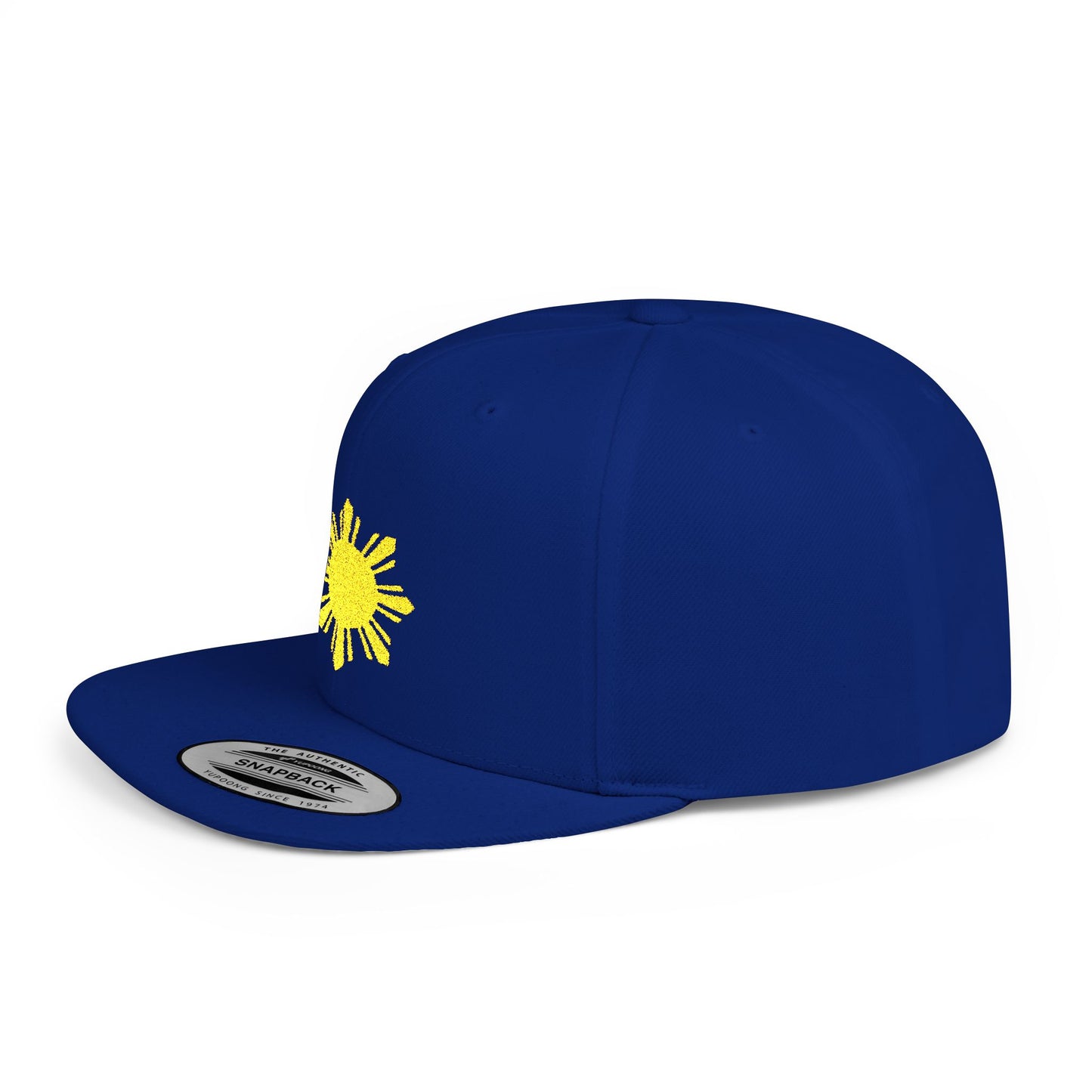 Sunshine Flat Bill Snapback Hat - Casual Summer Style