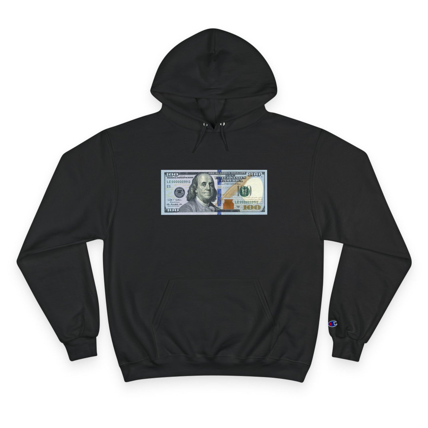 Motivational Champion Hoodie - 'The Money Is Printed' Statement