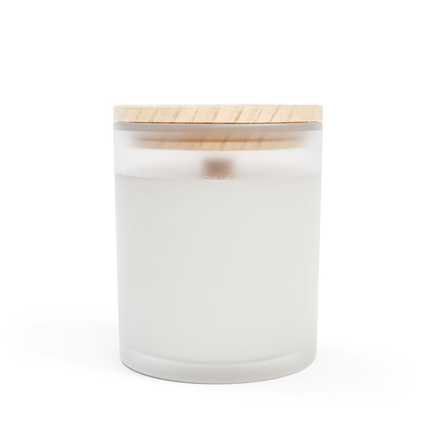 Personalized Frosted Glass Candle - "Warmth Like Lola's Hug" - 11oz Aromatherapy Gift