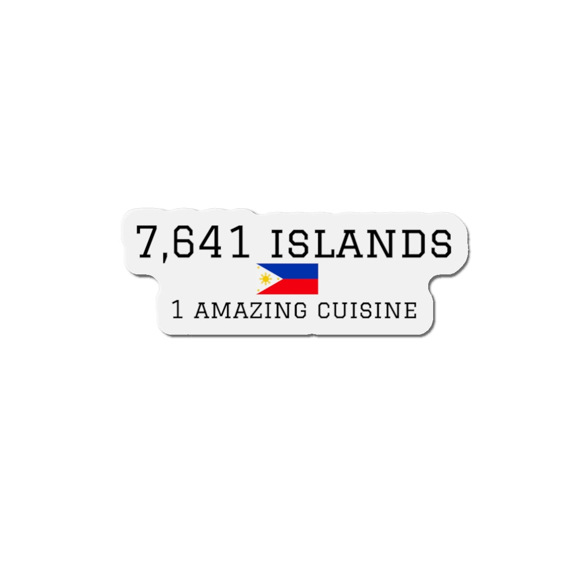 Philippines Die-Cut Magnets, Unique Gifts, Home Decor, Travel Souvenirs, Refrigerator Stickers, Kitchen Accessories