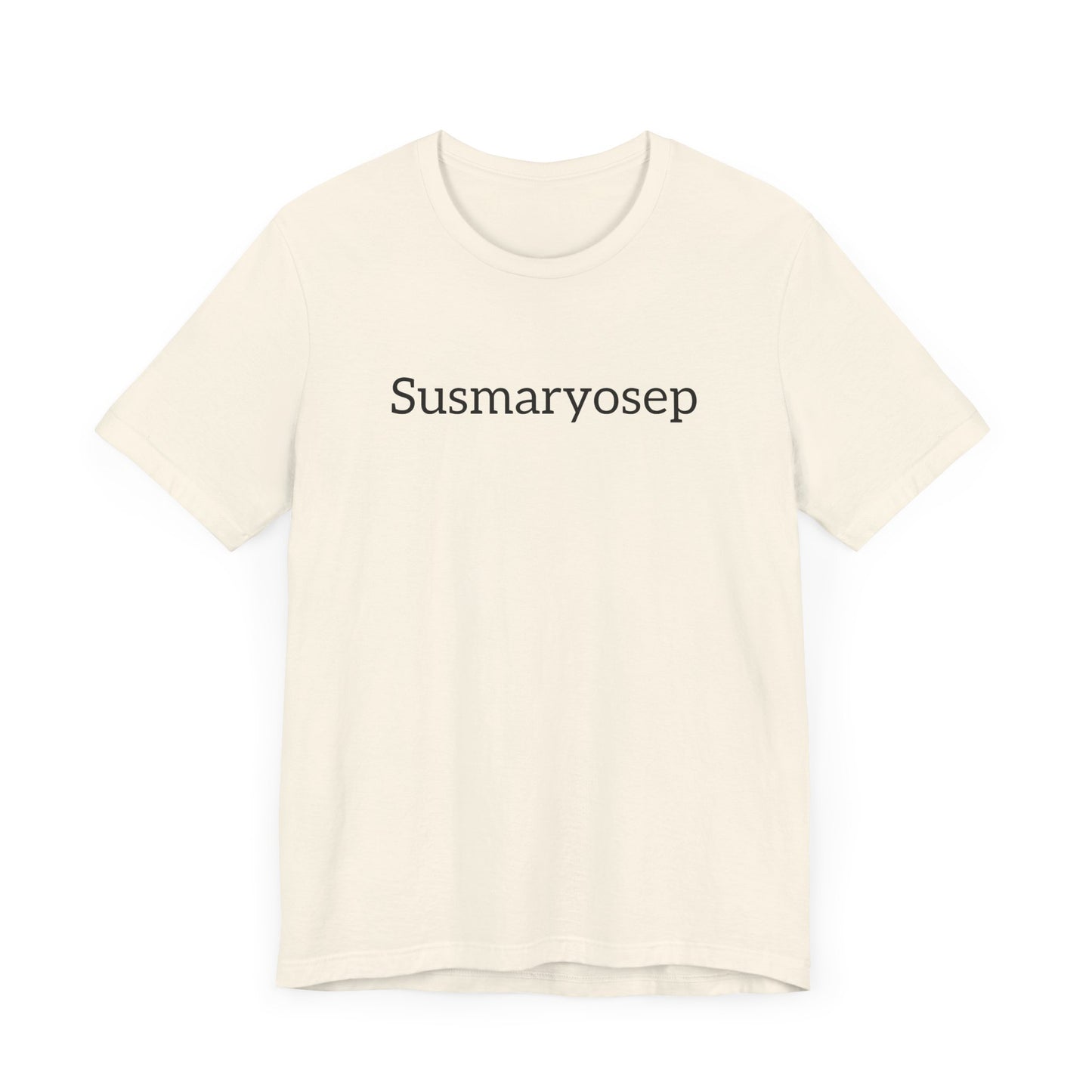 “Susmaryosep” Unisex Jersey Short Sleeve Tee