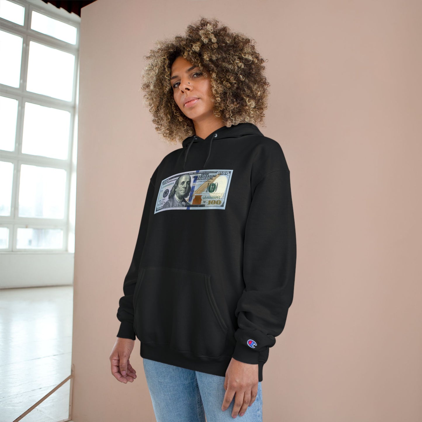 Motivational Champion Hoodie - 'The Money Is Printed' Statement