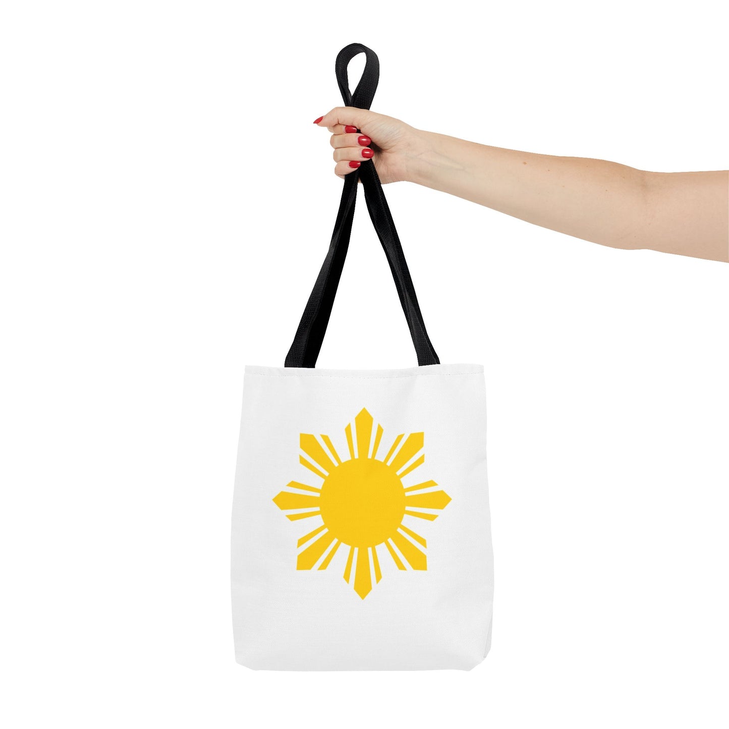 Sunshine Graphic Tote Bag - Bright Yellow Design for Everyday Use
