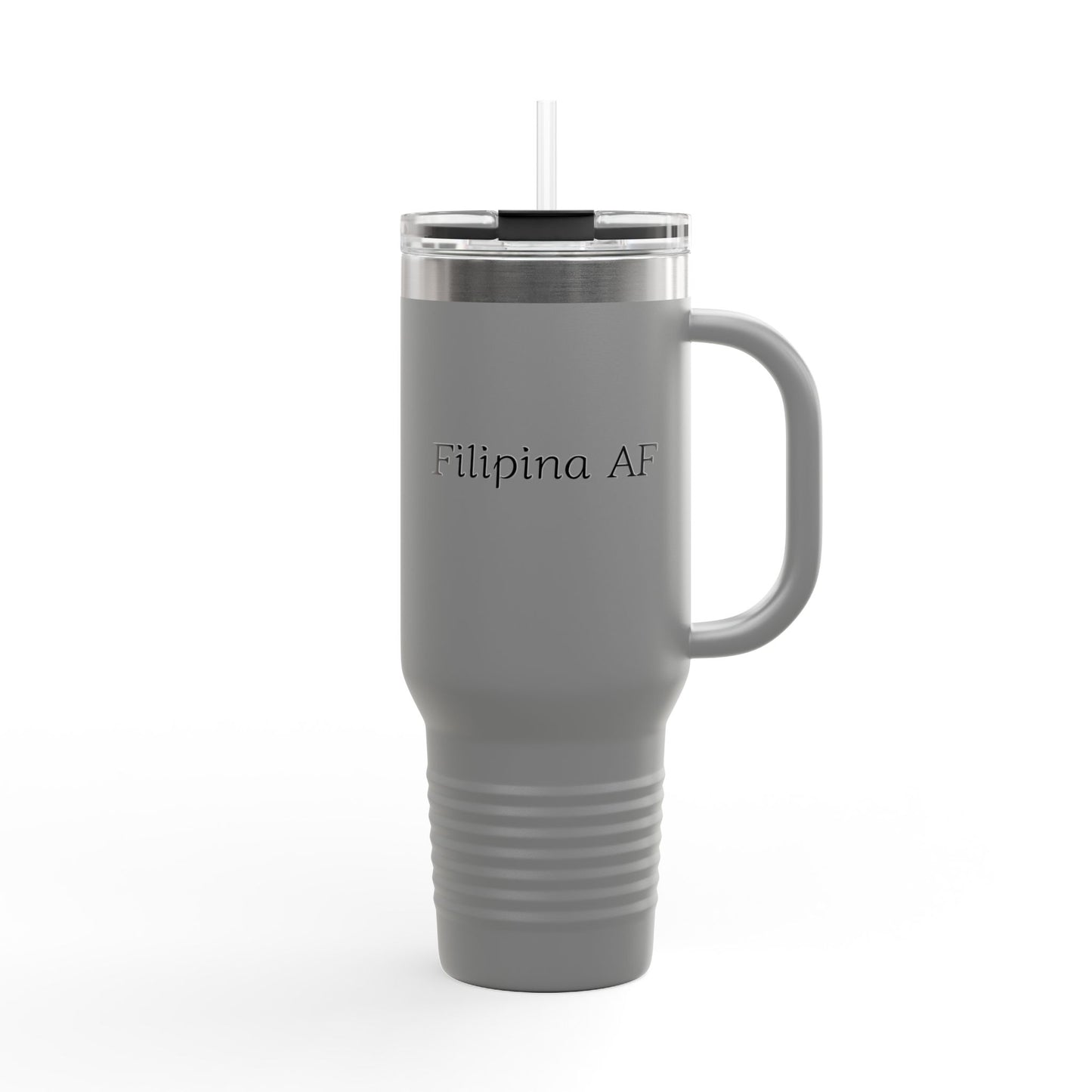 40oz Insulated Travel Mug - Filipina AF, Perfect for Coffee Lovers