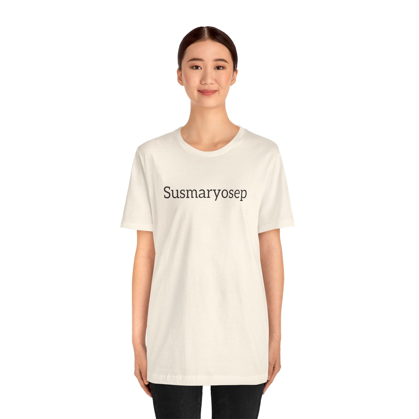 “Susmaryosep” Unisex Jersey Short Sleeve Tee