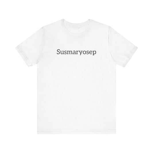 “Susmaryosep” Unisex Jersey Short Sleeve Tee