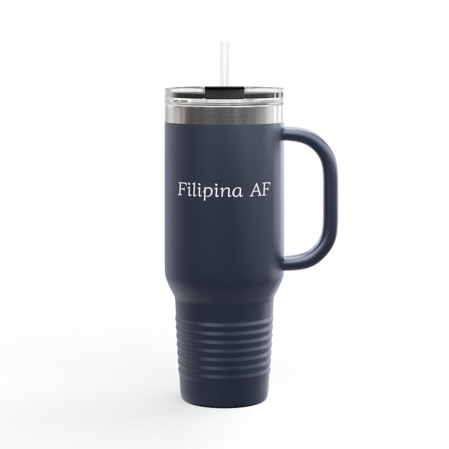 40oz Insulated Travel Mug - Filipina AF, Perfect for Coffee Lovers