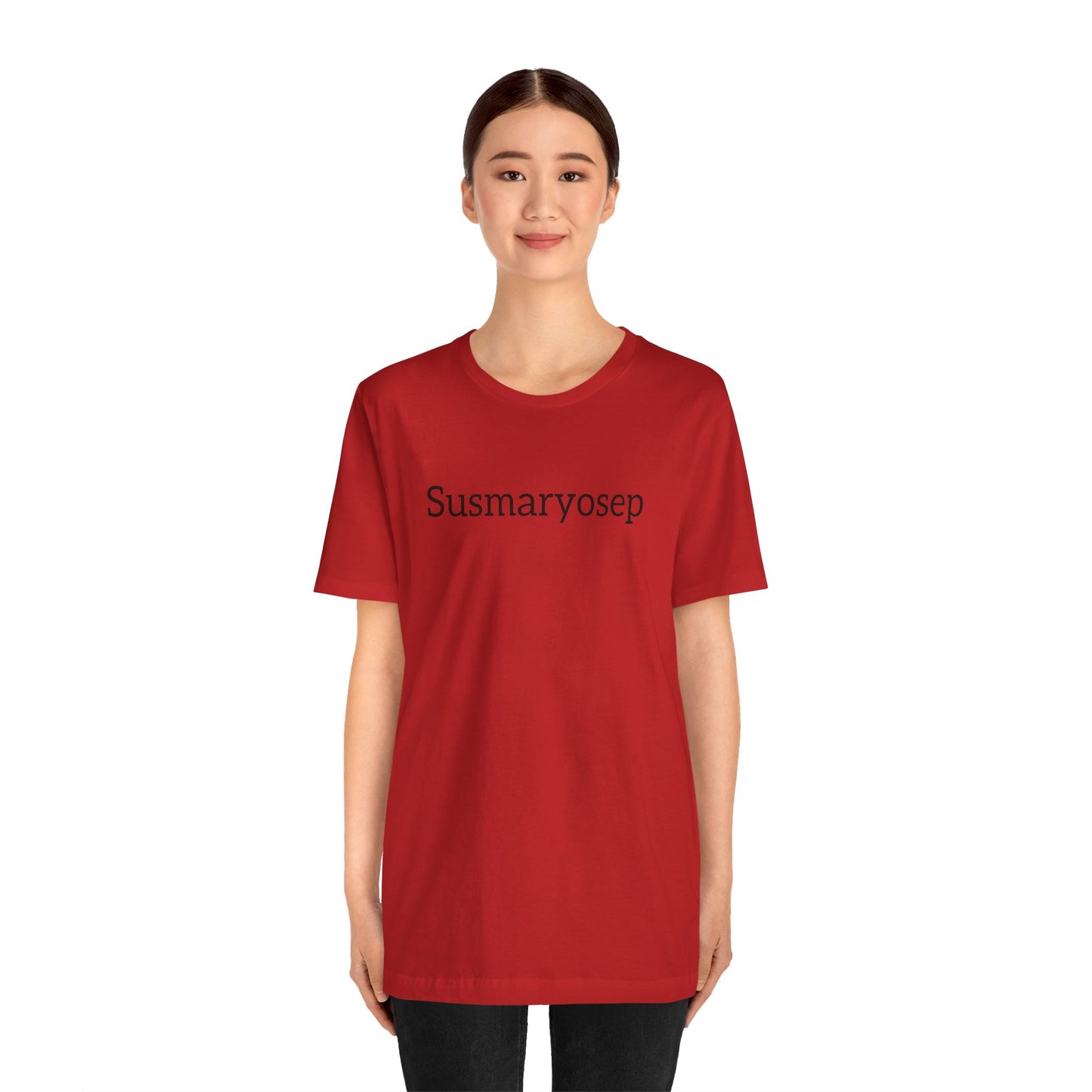 “Susmaryosep” Unisex Jersey Short Sleeve Tee