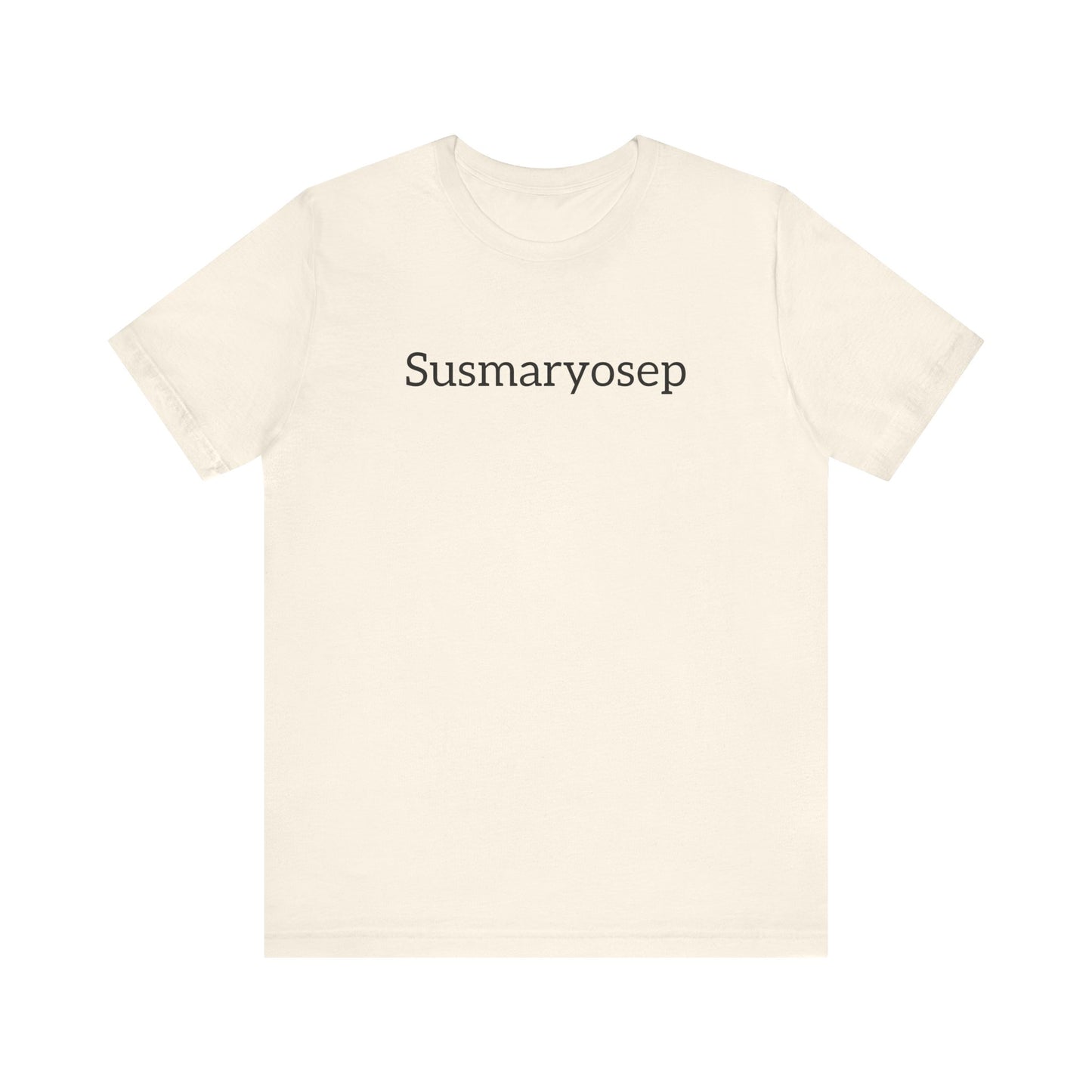 “Susmaryosep” Unisex Jersey Short Sleeve Tee