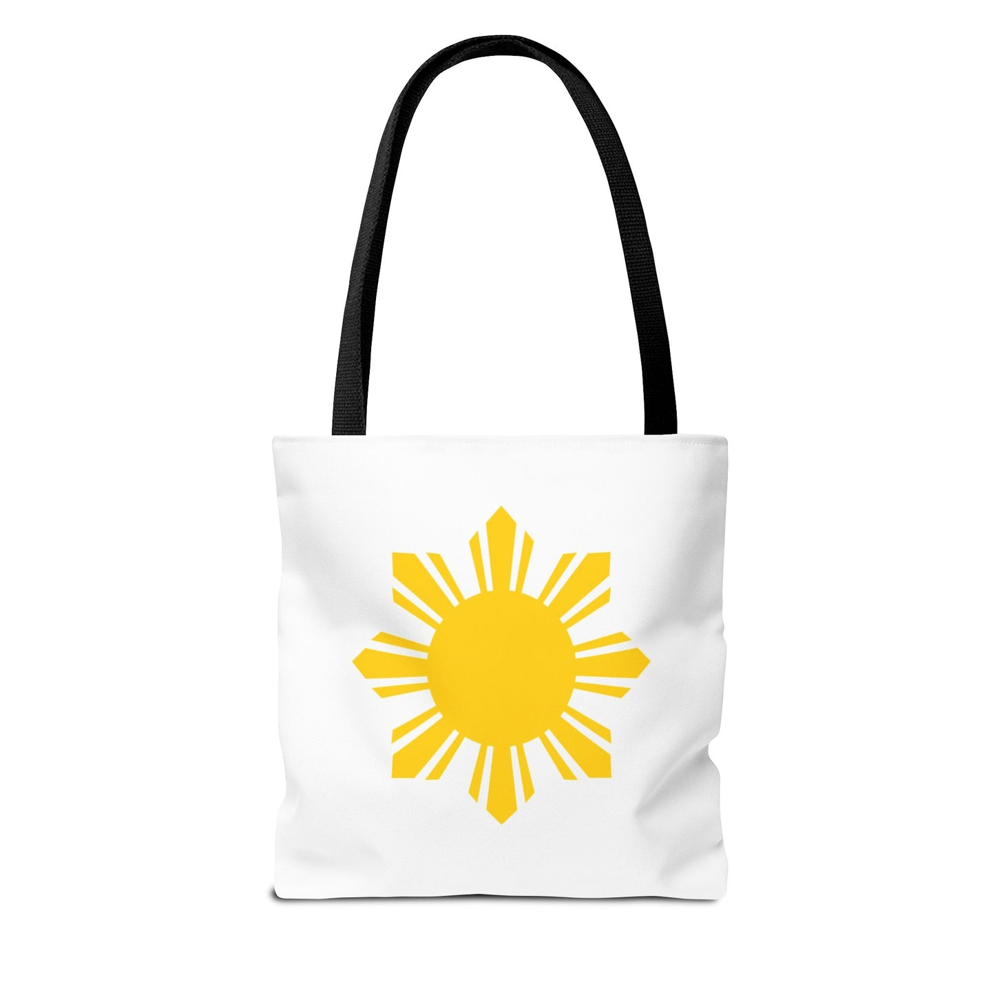 Sunshine Graphic Tote Bag - Bright Yellow Design for Everyday Use